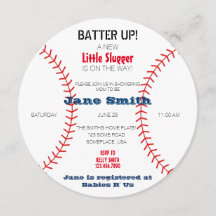 A Little Slugger Baby Shower