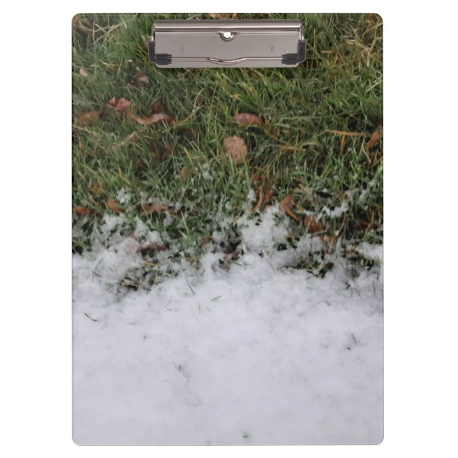 A Little Snow Clipboard (Front)