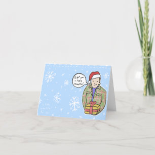 A Little Something From Kevin Xmas Card