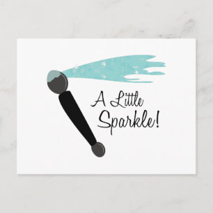 A Little Sparkle! Postcard