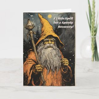 A Little Spell for a Speedy Recovery! Blank Inside Card