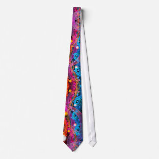 A Little Splash of Water Fractal Tie