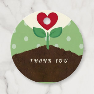 A Little Sprout is on the Way Baby Shower Favour Tags