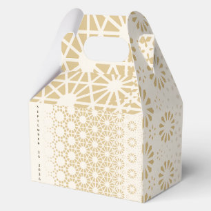 A Little Star Baby Shower Favor Box Elegant Gold