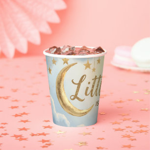 A Little Star Is On The Way Baby Shower Paper Cups