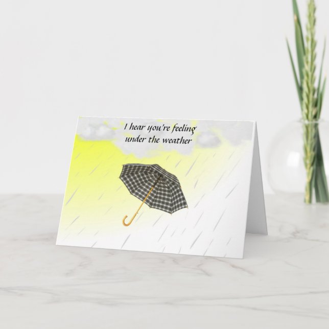 A little Sunshine Greeting Card (Front)