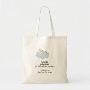 A little sunshine on this cloudy day - Chemo Care  Tote Bag