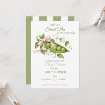 A Little Sweet Pea Baby Shower