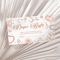 A Little Sweetheart Baby Shower Diaper Raffle