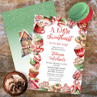 A Little Sweetheart Bakery Frame Baby Shower