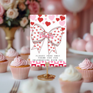 A Little Sweetheart Favours  Table Number