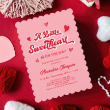 A Little Sweetheart Valentine Baby Shower