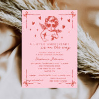 A Little Sweetheart Valentine’s Cupid Baby Shower