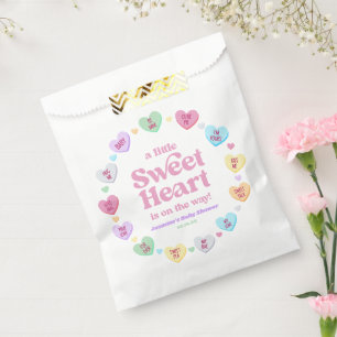 A Little Sweetheart Valentine's Day Baby Shower Favour Bags