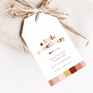 A Little Sweetheart Valentines Shower Favour & Gift Tags