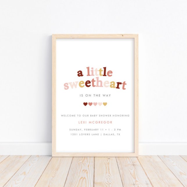 A Little Sweetheart Valentines Welcome Poster (Creator Uploaded)
