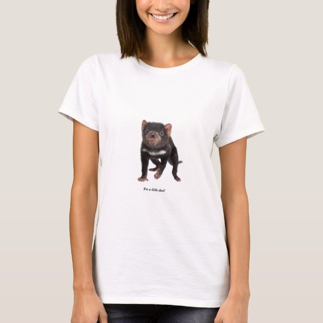 A little Tasmanian devil joey T shirt (Front)
