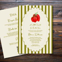 A Little Tomato is on Vine Baby Shower All in One