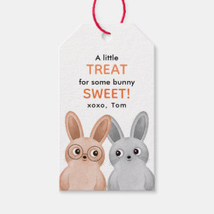 A little treat for some bunny sweet cute rabbits gift tags