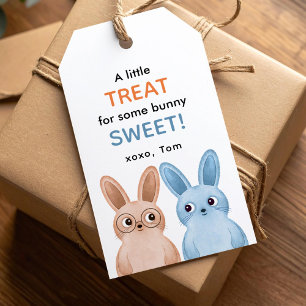 A little treat for some bunny sweet cute rabbits gift tags