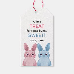 A little treat for some bunny sweet girl's party gift tags