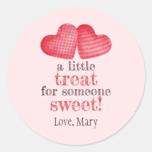A little treat for someone sweet hearts Sticker