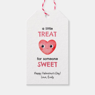 A little treat for someone sweet Valentine's day Gift Tags