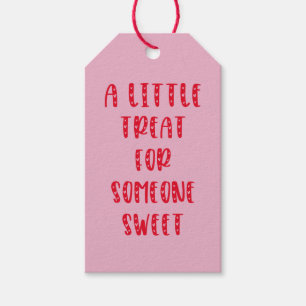 A little treat Valentine's Day  Gift Tags