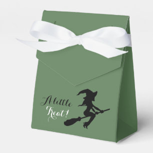 A Little Treat! Witch On Broomstick Favour Box