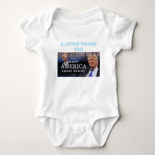 A little Trump fan baby bodysuit