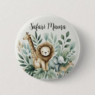 A Little Wild One  6 Cm Round Badge