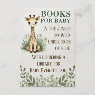 A Little Wild One Enclosure Card