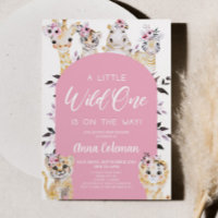 A Little Wild One Zoo Safari Animal Baby Shower