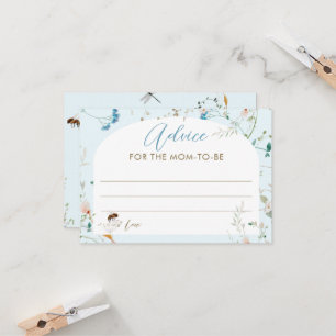 A little Wildflower Baby Shower Advice for Mom 