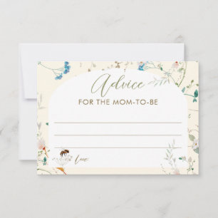 A little Wildflower Baby Shower Advice for Mom 