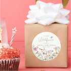 A Little Wildflower Girl Baby Shower Favour 