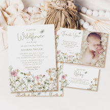 A Little Wildflower Girl Baby Shower