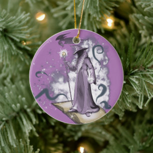 A Little Wizardry Ceramic Tree Decoration