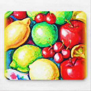 A Lively Fruits Painting. Buy Now Mouse Mat