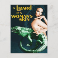 A Lizard in a Woman's Skin, vintage horror movie