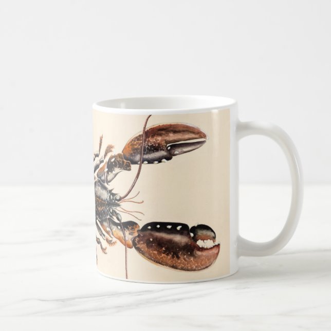 A Lobster from Solva Coffee Mug (Right)