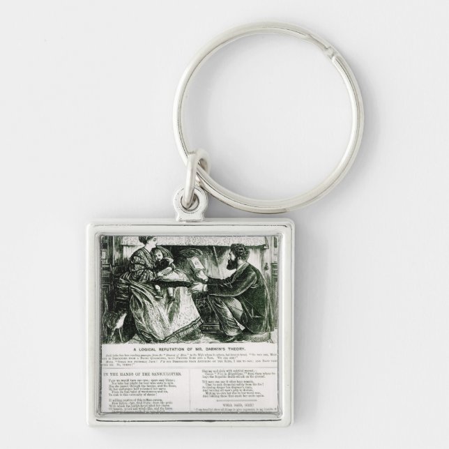 A Logical Refutation of Mr. Darwin's Theory Key Ring (Front)