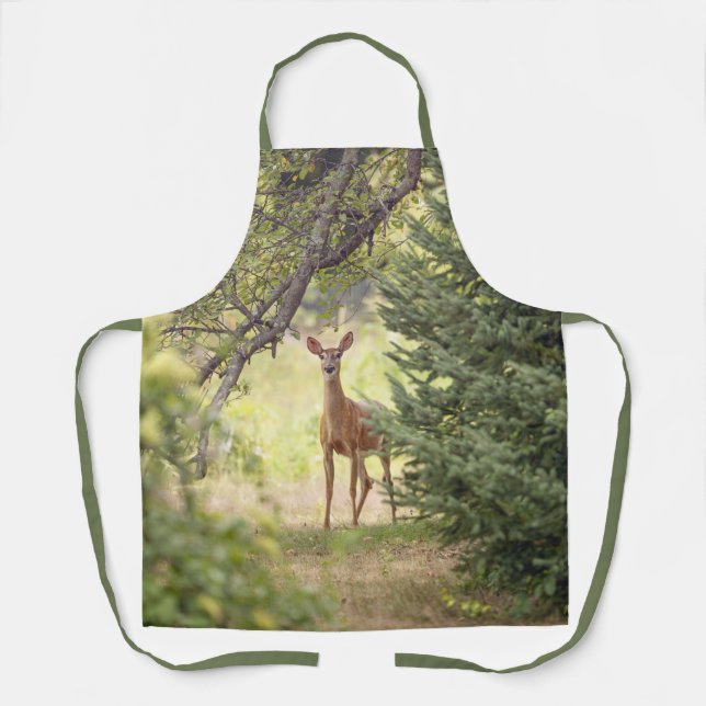 A Lone Deer  Apron (Front)