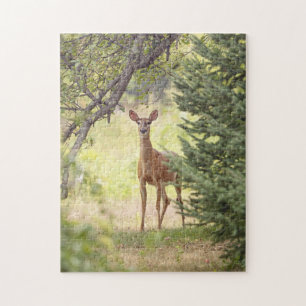 A Lone Deer Jigsaw Puzzle