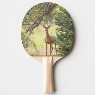 A Lone Deer Ping Pong Paddle
