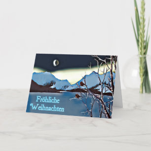 A Long Cold Night - Fröhliche Weihnachten Holiday Card