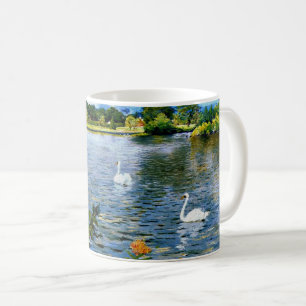 A Long Island Lake, fine art, Coffee Mug