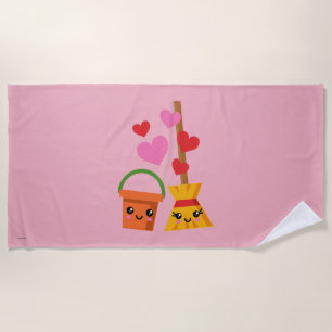A Long Lasting Love Beach Towel