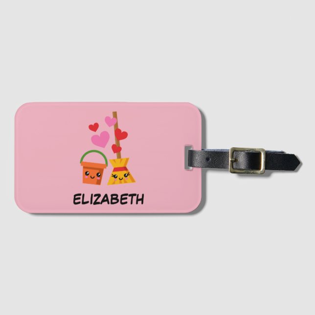 A Long Lasting Love Luggage Tag (Front Horizontal)