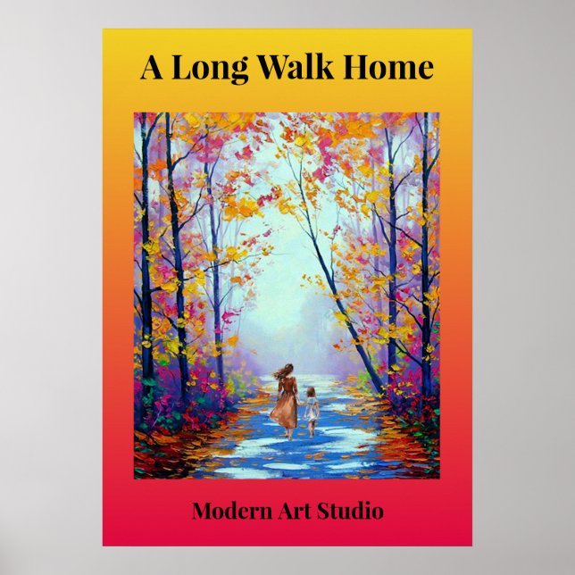 A Long Walk Home Poster (Front)